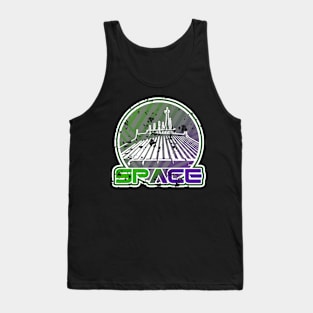 Space Mountain One-Sided T-Shirt Tank Top